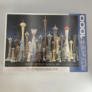 Space Needle Statue Collection 1,000 piece puzzle - officially licensed